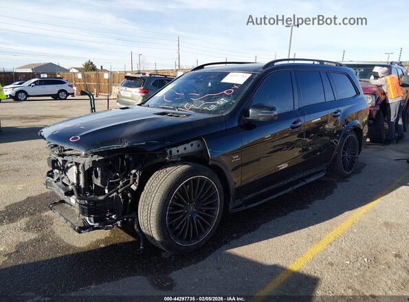 4JGDF7FE0JB182084 2018 MERCEDES-BENZ AMG GLS 63 Черный Передняя левая четверть