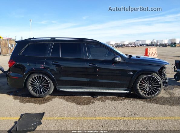 4JGDF7FE0JB182084 2018 MERCEDES-BENZ AMG GLS 63 Черный Панорамный вид салона 360°
