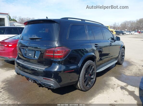 4JGDF7FE6JB037275 2018 MERCEDES-BENZ AMG GLS 63 Black Trasero derecho
