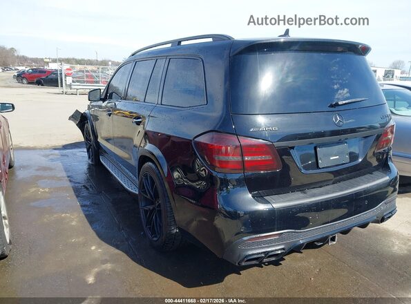 4JGDF7FE6JB037275 2018 MERCEDES-BENZ AMG GLS 63 Black Trasero izquierdo