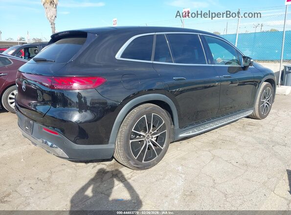 4JGDM2DB0PA005745 2023 MERCEDES-BENZ EQS 450+ SUV Black Tył prawy
