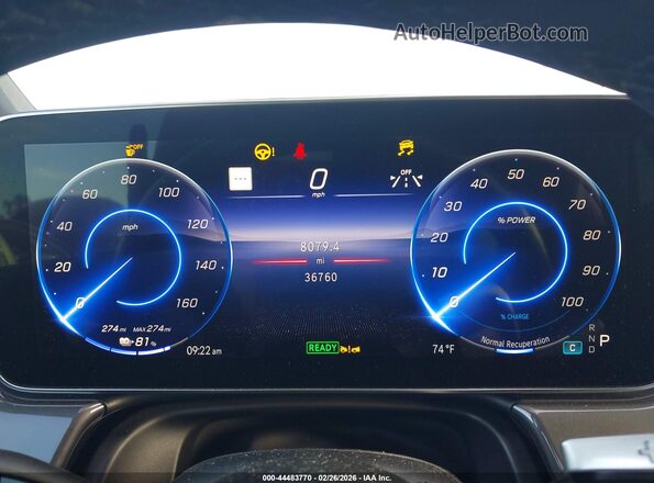 4JGDM2DB0PA005745 2023 MERCEDES-BENZ EQS 450+ SUV Black Widok tylnych siedzeń