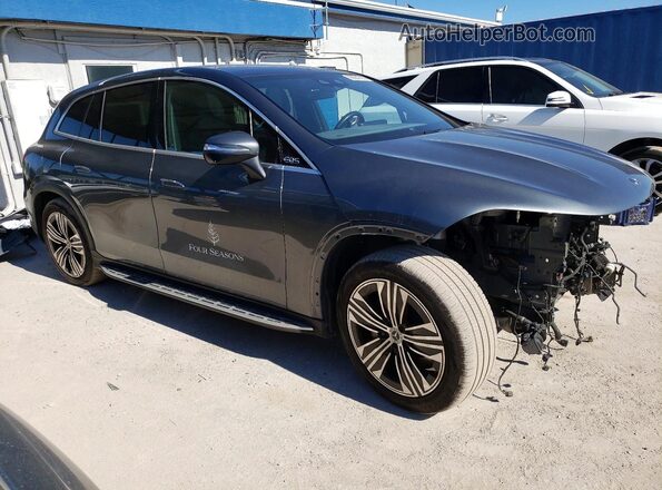 4JGDM2DB0PA029592 2023 MERCEDES-BENZ EQS Gray Передня права чверть