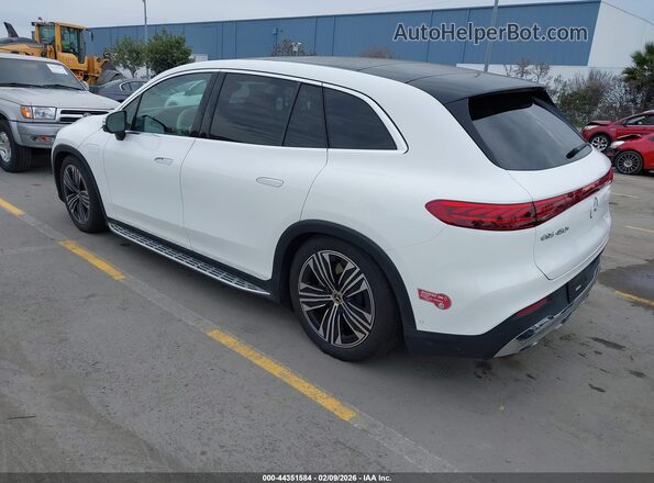 4JGDM2DB6RA034900 2024 MERCEDES-BENZ EQS 450 SUV White Rear left