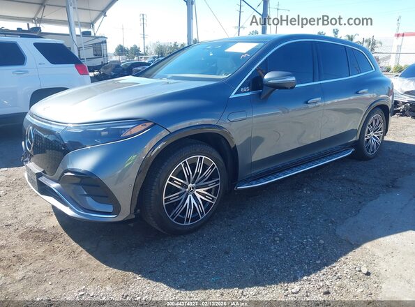 4JGDM2DB7PA013891 2023 MERCEDES-BENZ EQS 450+ SUV Серый Передняя левая четверть