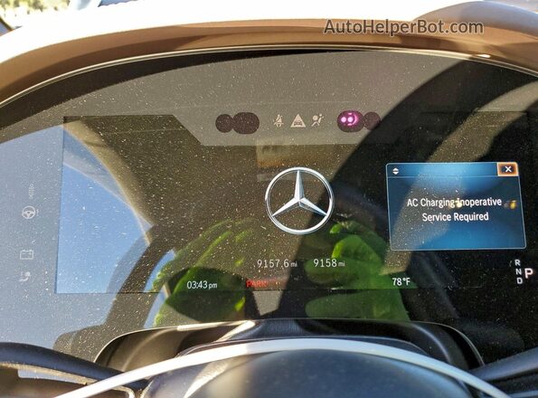 4JGDM2DB8RA033957 2024 MERCEDES-BENZ EQS Черный Вид щитка приборов