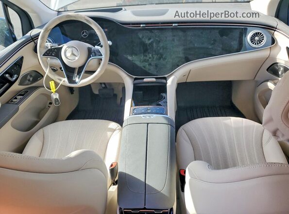 4JGDM2DB8SA036105 2025 MERCEDES-BENZ EQS Gray წინა პანელის ხედი