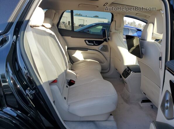 4JGDM2DBXPA027364 2023 MERCEDES-BENZ EQS Черный Вид задней части салона