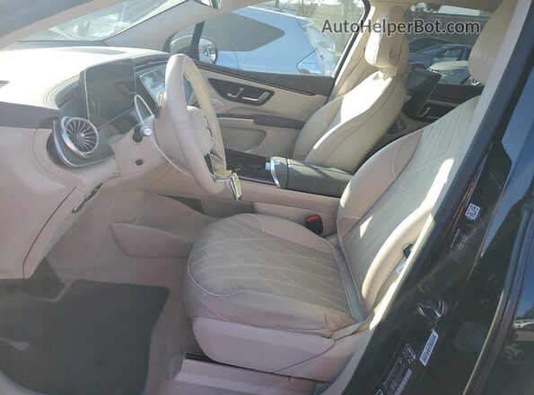 4JGDM2DBXPA027364 2023 MERCEDES-BENZ EQS Черный Вид салона спереди
