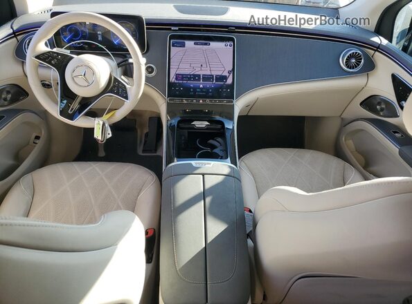 4JGDM2DBXPA027364 2023 MERCEDES-BENZ EQS Черный Вид панели приборов