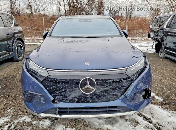 4JGDM2EB1PA029678 2023 MERCEDES-BENZ EQS Blue Front view