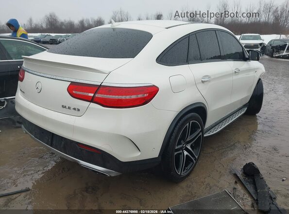4JGED6EB0HA075791 2017 MERCEDES-BENZ AMG GLE 43 COUPE White Trasero derecho