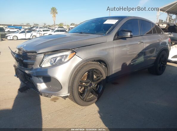 4JGED6EB4GA037219 2016 MERCEDES-BENZ GLE 450 AMG COUPE Gray წინა მარცხენა ხედი სამი მეოთხედიდან