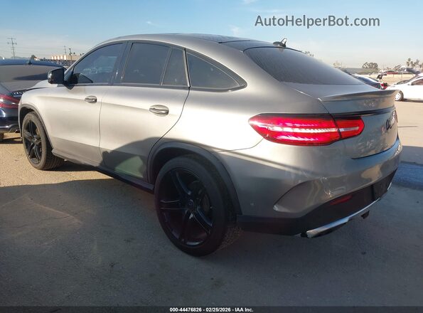 4JGED6EB4GA037219 2016 MERCEDES-BENZ GLE 450 AMG COUPE Gray უკანა მარცხენა