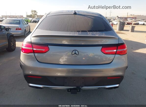 4JGED6EB4GA037219 2016 MERCEDES-BENZ GLE 450 AMG COUPE Gray 