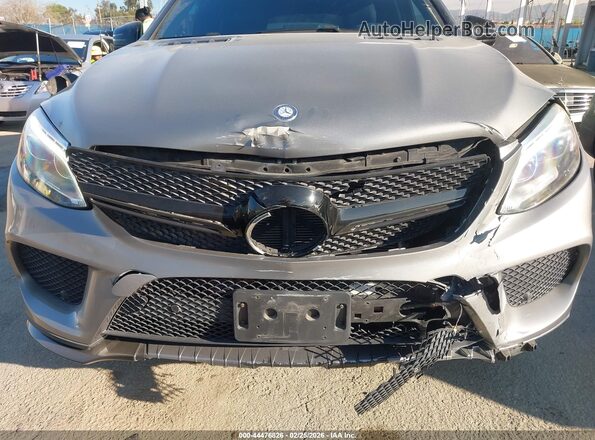 4JGED6EB4GA037219 2016 MERCEDES-BENZ GLE 450 AMG COUPE Gray წინა ხედი