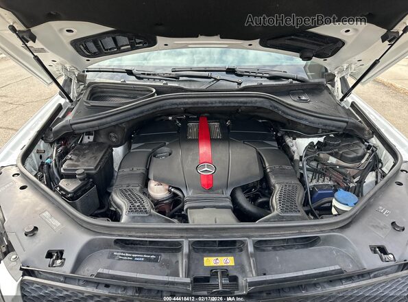 4JGED6EB4GA046521 2016 MERCEDES-BENZ GLE 450 AMG COUPE White Vista trasera