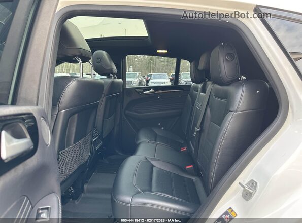 4JGED6EB4GA046521 2016 MERCEDES-BENZ GLE 450 AMG COUPE White Vista de la etiqueta del VIN