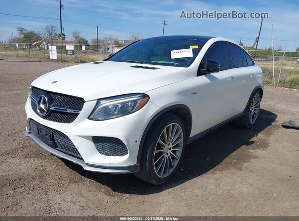 4JGED6EB6HA071082 2017 MERCEDES-BENZ AMG GLE 43 COUPE Белый Передняя левая четверть