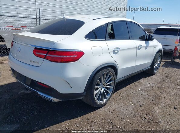 4JGED6EB6HA071082 2017 MERCEDES-BENZ AMG GLE 43 COUPE Белый Задняя правая четверть