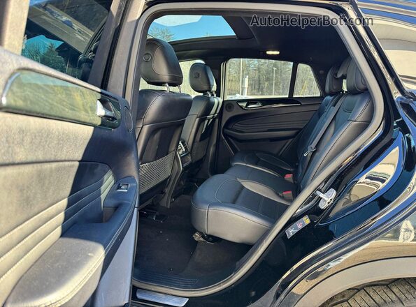 4JGED6EB9JA103111 2018 MERCEDES-BENZ GLE Черный Вид салона спереди
