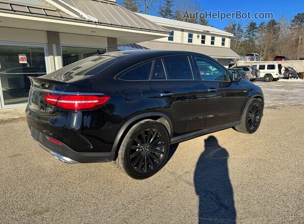 4JGED6EB9JA103111 2018 MERCEDES-BENZ GLE Черный Передняя правая четверть