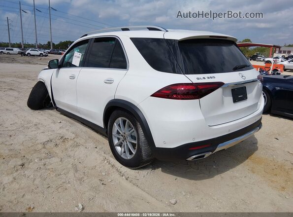 4JGFB4EB4SB355097 2025 MERCEDES-BENZ GLE 350 White Tył lewy