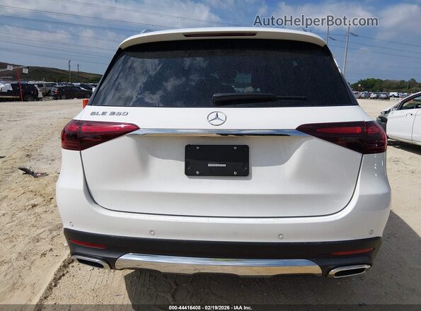 4JGFB4EB4SB355097 2025 MERCEDES-BENZ GLE 350 White 
