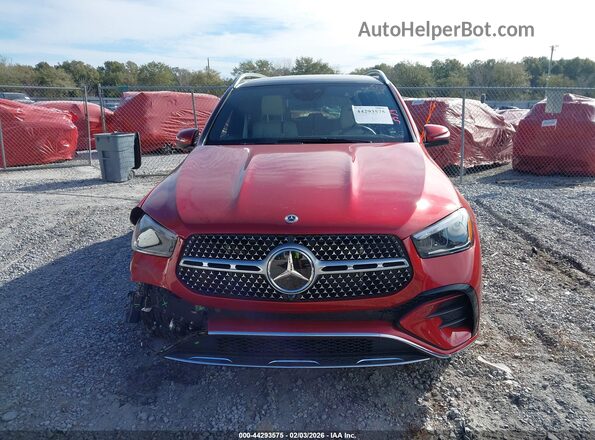 4JGFB4EB7SB379555 2025 MERCEDES-BENZ GLE 350 Красный Вид щитка приборов
