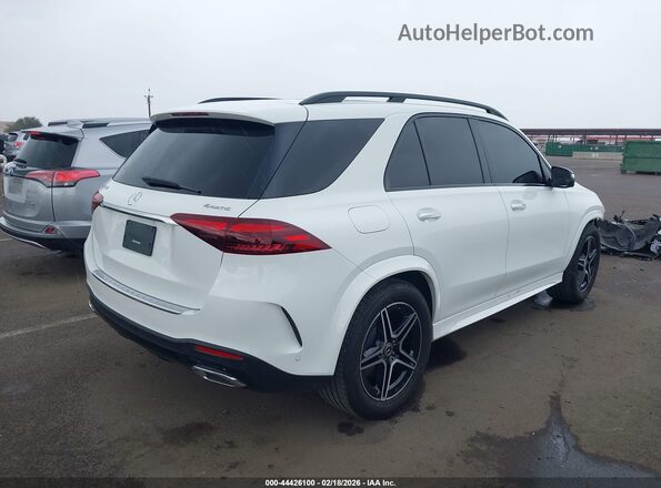 4JGFB4EE4SB333997 2025 MERCEDES-BENZ GLE 350 White უკანა მარჯვენა