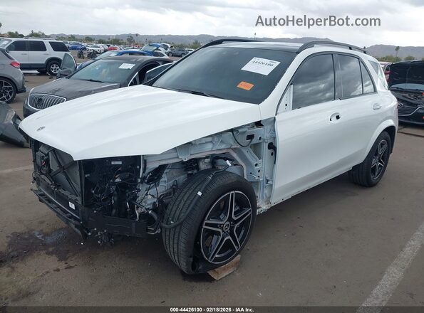 4JGFB4EE4SB333997 2025 MERCEDES-BENZ GLE 350 White წინა მარცხენა ხედი სამი მეოთხედიდან