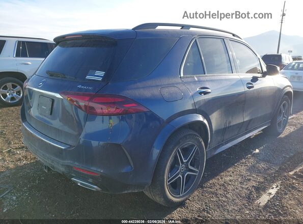 4JGFB4FB4SB307498 2025 MERCEDES-BENZ GLE 350 Blue Հետևի աջ