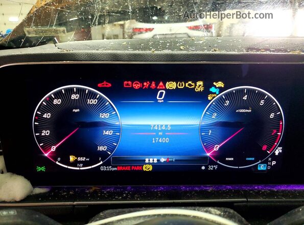 4JGFB4FB5SB479507 2025 MERCEDES-BENZ GLE Black Սարքավորումների վահանակի տեսք
