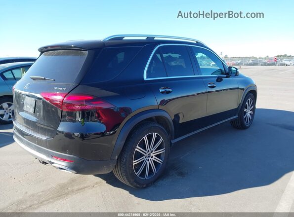 4JGFB4FBXSB475341 2025 MERCEDES-BENZ GLE 350 Black Задня права чверть