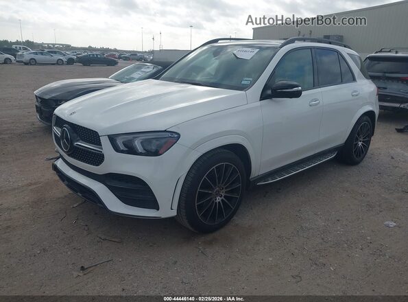 4JGFB4JB0MA366581 2021 MERCEDES-BENZ GLE 350 White Front left
