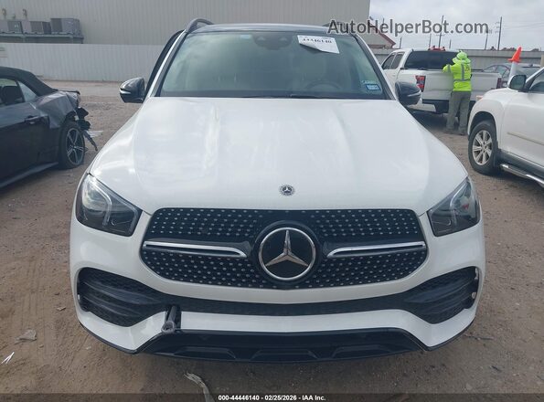 4JGFB4JB0MA366581 2021 MERCEDES-BENZ GLE 350 White Instrument cluster view