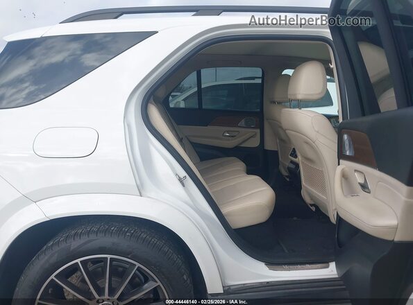 4JGFB4JB0MA366581 2021 MERCEDES-BENZ GLE 350 White VIN sticker view