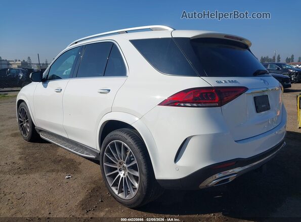 4JGFB4JB5MA369458 2021 MERCEDES-BENZ GLE 350 Белый Задняя левая четверть