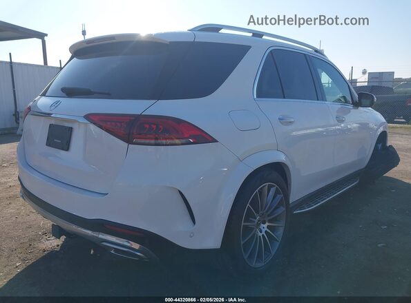 4JGFB4JB5MA369458 2021 MERCEDES-BENZ GLE 350 Белый Задняя правая четверть