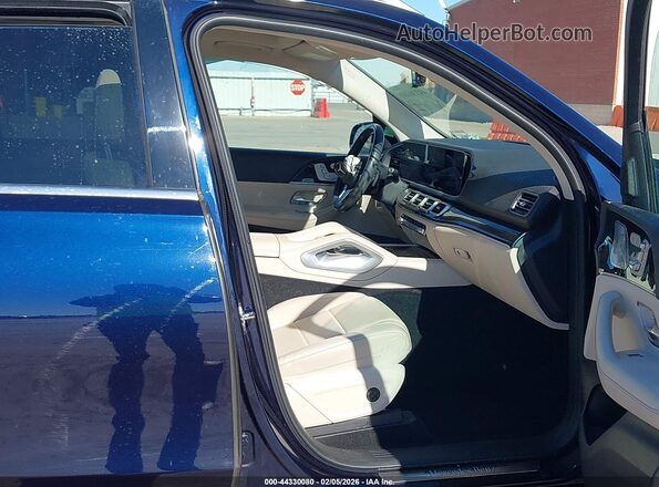 4JGFB4JB7NA583384 2022 MERCEDES-BENZ GLE 350 Dark Blue Вид салона спереди