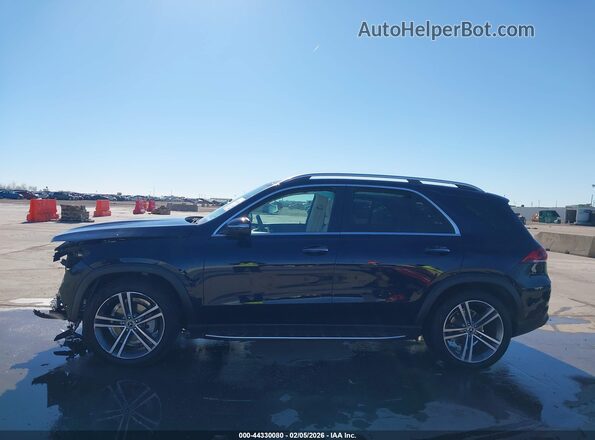 4JGFB4JB7NA583384 2022 MERCEDES-BENZ GLE 350 Dark Blue Панорамный вид салона 360°