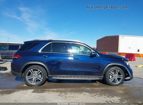 4JGFB4JB7NA583384 2022 MERCEDES-BENZ GLE 350 Dark Blue Вид задней части салона