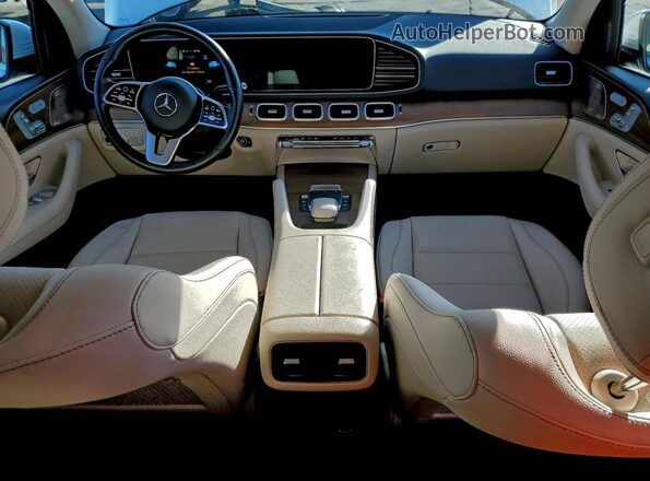 4JGFB4JB7NA776103 2022 MERCEDES-BENZ GLE White Widok deski rozdzielczej