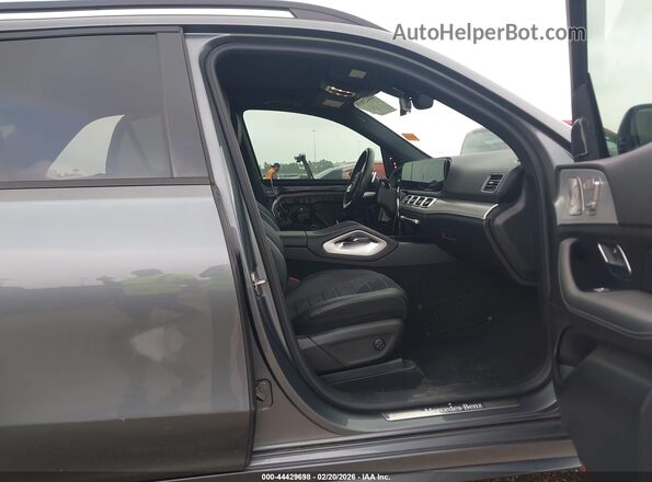 4JGFB4JB9MA484208 2021 MERCEDES-BENZ GLE 350 Gray Вид салону спереду