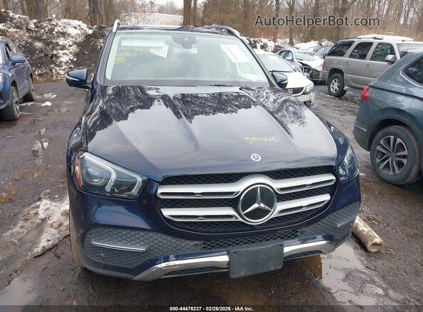 4JGFB4KB0LA008393 2020 MERCEDES-BENZ GLE 350 Blue Front view