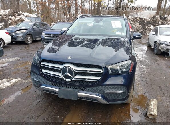 4JGFB4KB0LA008393 2020 MERCEDES-BENZ GLE 350 Blue Instrument cluster view