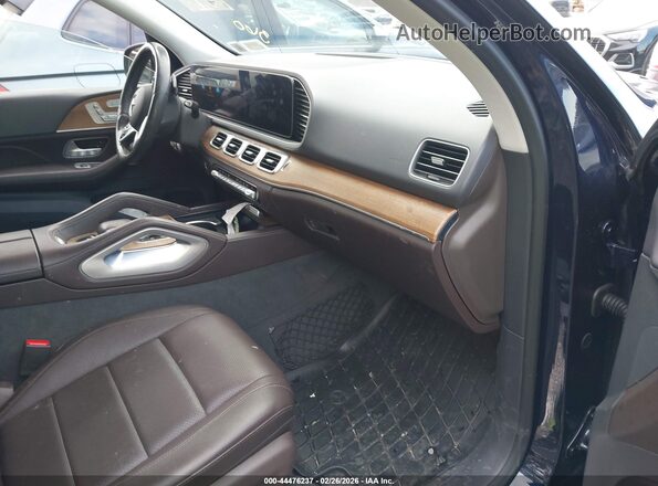 4JGFB4KB0LA008393 2020 MERCEDES-BENZ GLE 350 Blue Front interior view