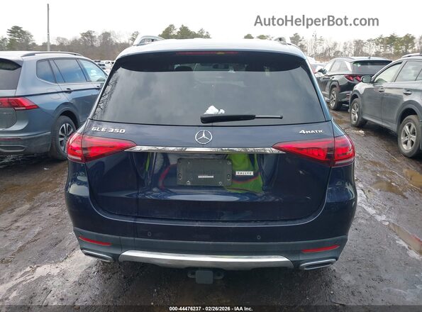 4JGFB4KB0LA008393 2020 MERCEDES-BENZ GLE 350 Blue 