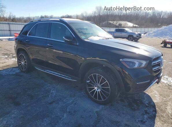 4JGFB4KB0MA500939 2021 MERCEDES-BENZ GLE Черный Передняя правая четверть