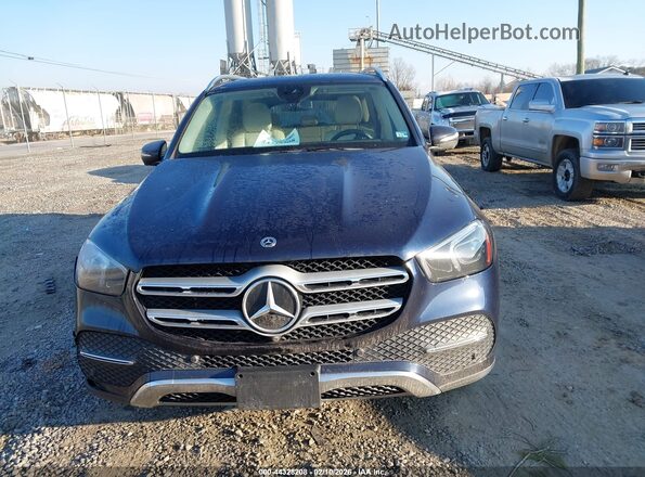 4JGFB4KB1NA717370 2022 MERCEDES-BENZ GLE 350 Dark Blue Առջևի վահանակի տեսք